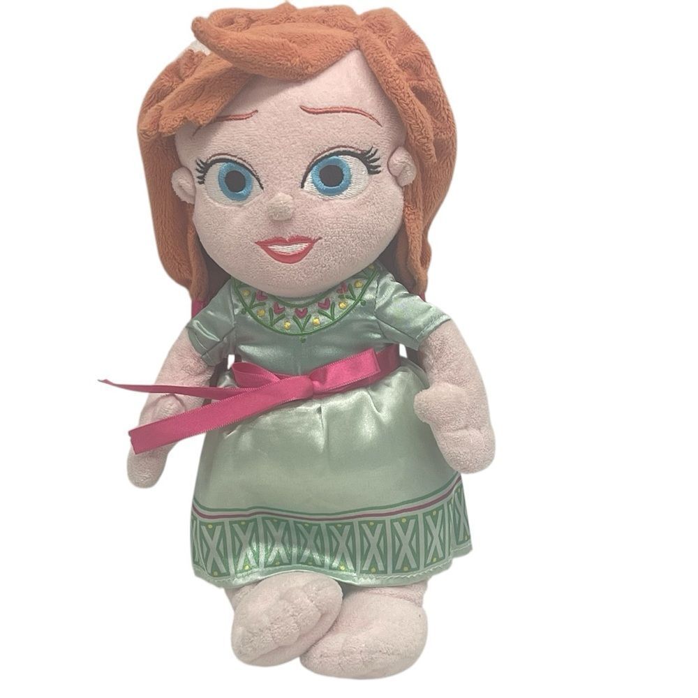 Disney Parks Babies Princess Anna Plush Baby Doll Blanket Frozen Soft Disneyland
